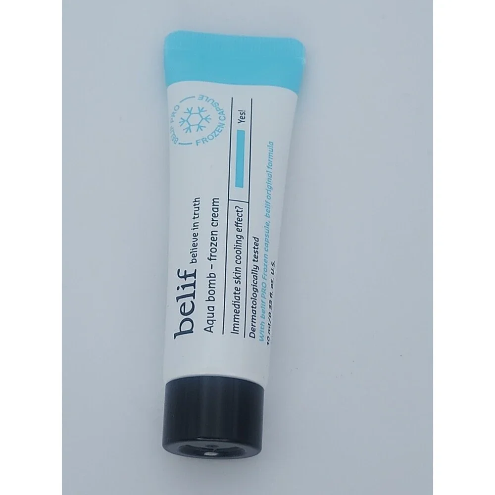 Belif Aqua Bomb Frozen Cream 10ml/0.33fl.oz. Travel Size New In Box